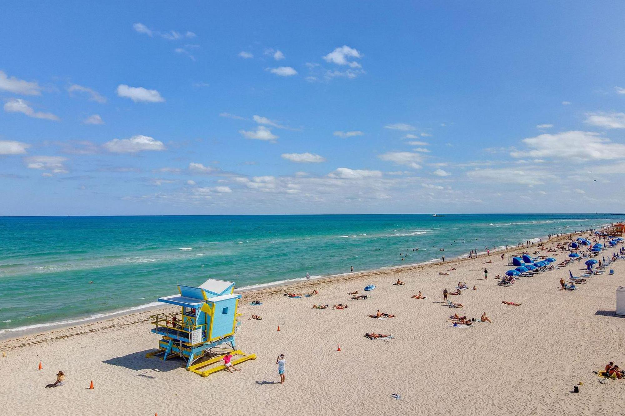 Beachy 1 B/R, W/2 Queen Beds, On Ocean Drive Beach Miami Beach Bagian luar foto