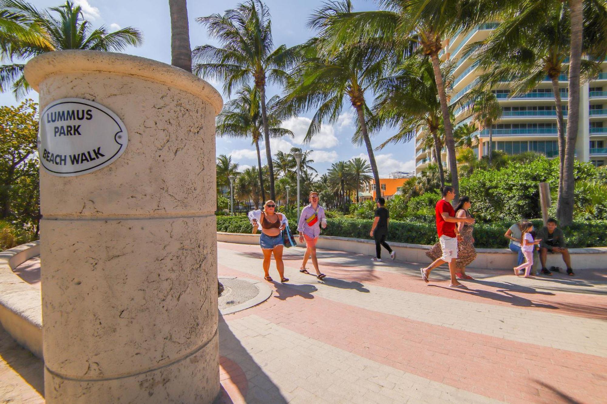 Beachy 1 B/R, W/2 Queen Beds, On Ocean Drive Beach Miami Beach Bagian luar foto
