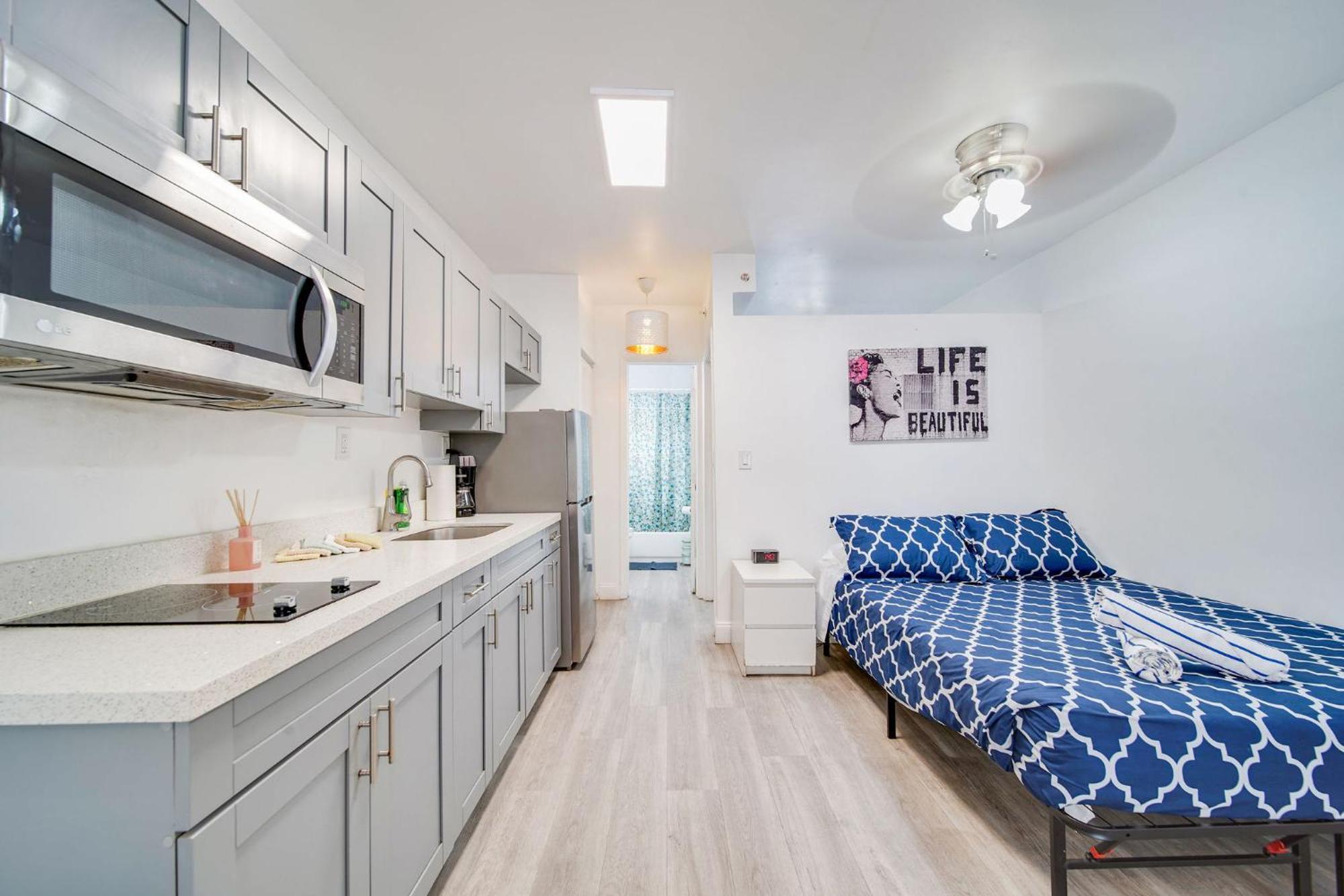 Beachy 1 B/R, W/2 Queen Beds, On Ocean Drive Beach Miami Beach Bagian luar foto