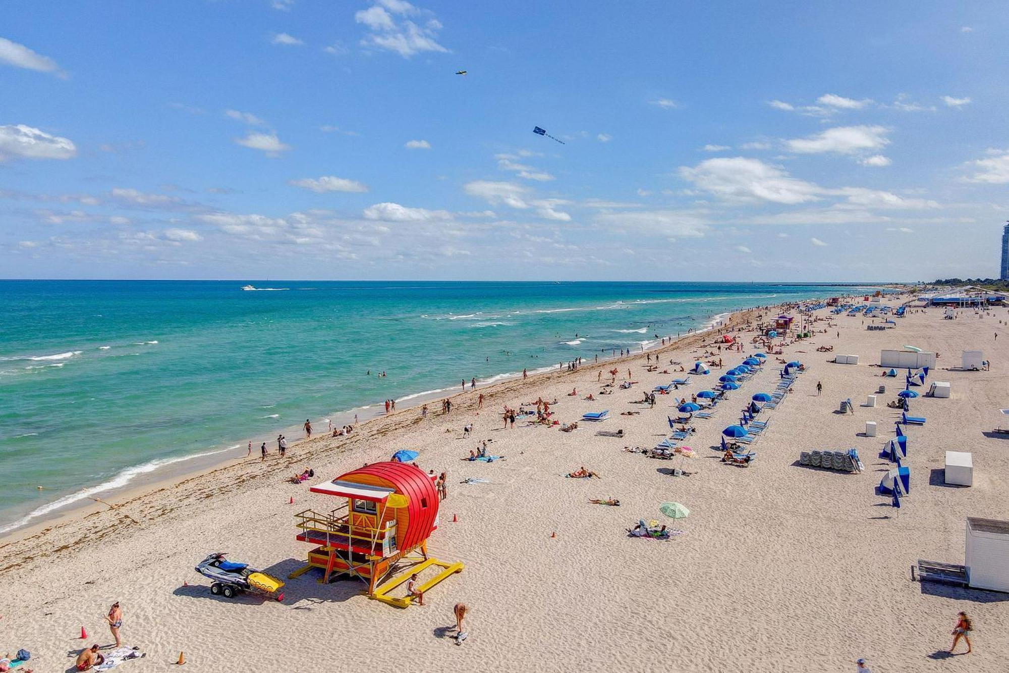 Beachy 1 B/R, W/2 Queen Beds, On Ocean Drive Beach Miami Beach Bagian luar foto